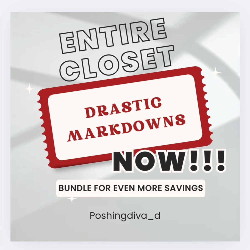 Drastic Markdowns